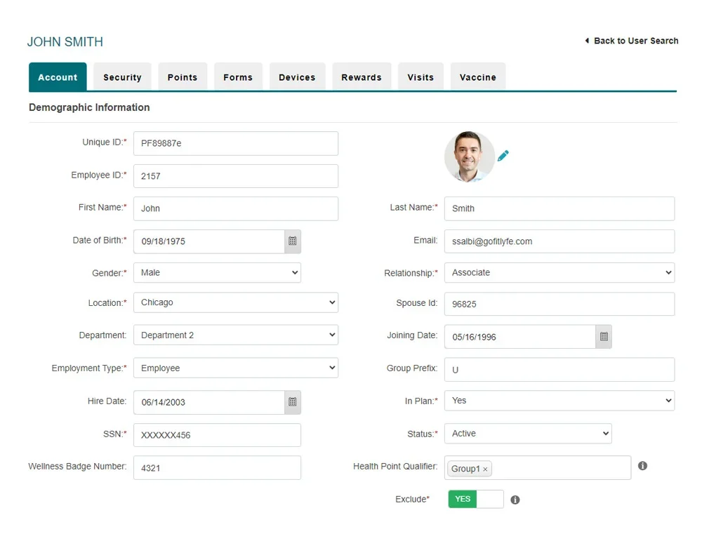Eligibility-User-Administration